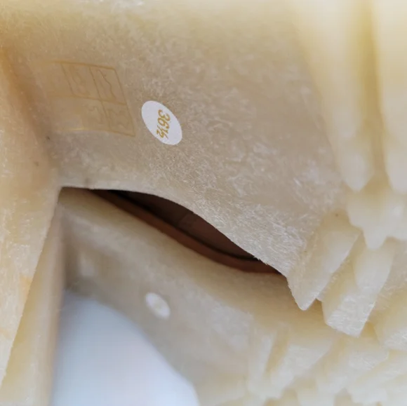 Free People Booties James Chelsea Boot 36.5 Tan Chunky Lug Sole Y2K 90s NIB - Picture 8 of 10